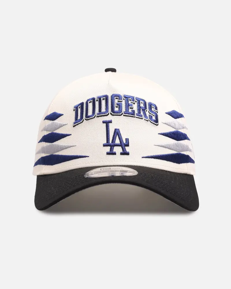 New Era Los Angeles Dodgers 'Regency Crown' 9Forty A-Frame Snapback Chrome White/Black 1