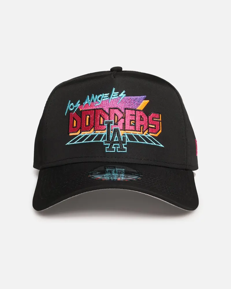 New Era Los Angeles Dodgers 'Retro Arcade' 9Forty A-Frame Snapback Black 1