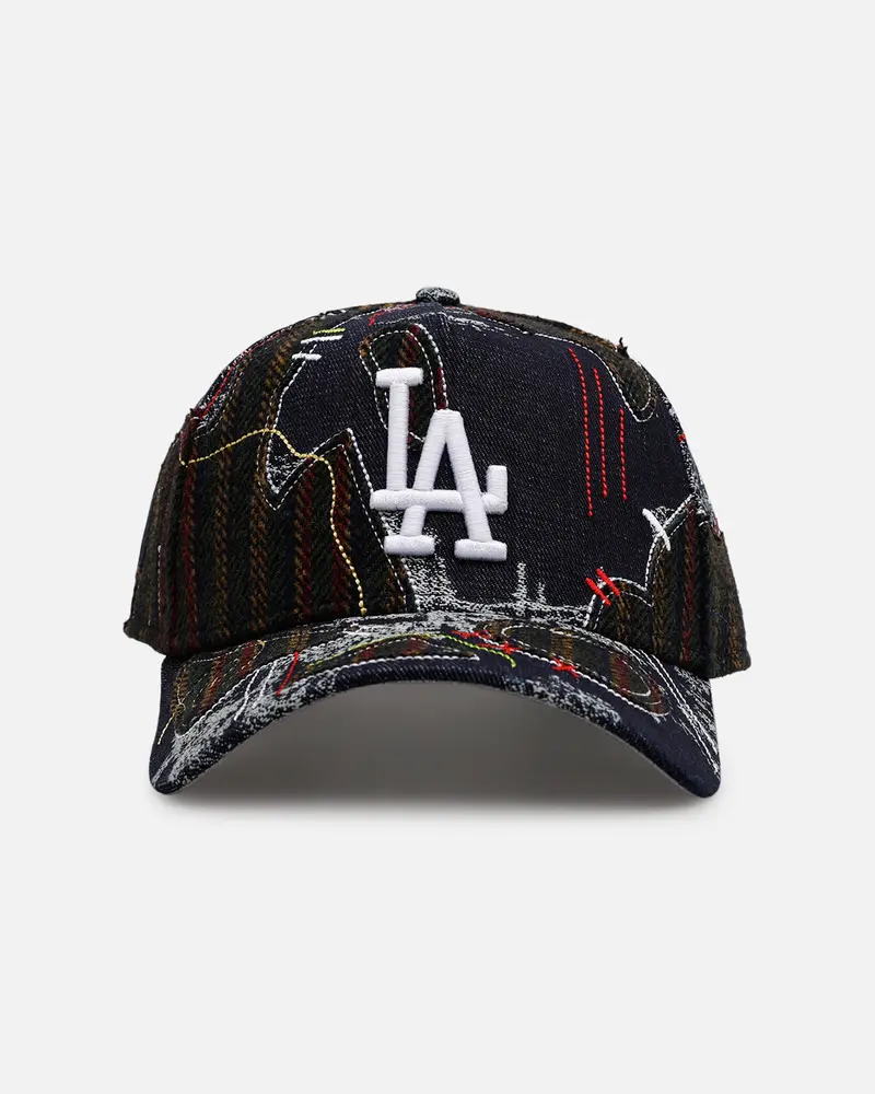 New Era Los Angeles Dodgers 'Running Stitch' 9Forty A-Frame Snapback Multi 1