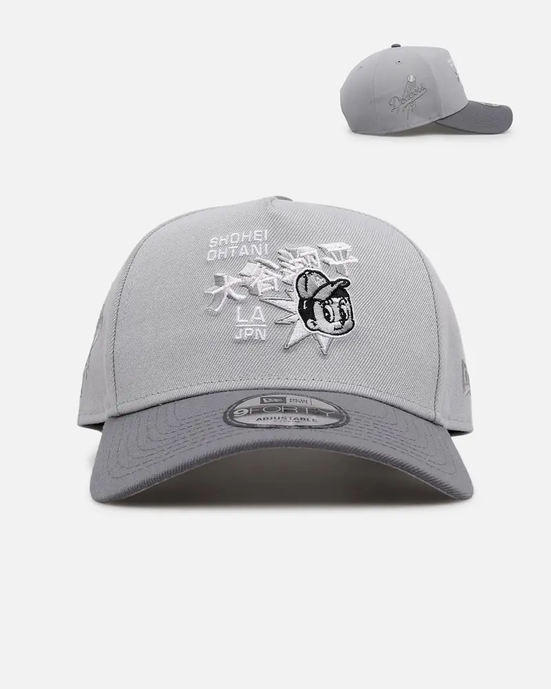 New Era Los Angeles Dodgers Shohei Ohtani 'Smoke' 9Forty A-Frame Snapback Smoke 1