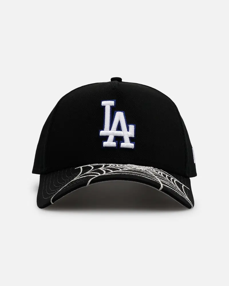 New Era Los Angeles Dodgers 'Spider Web Visor' 9Forty A-Frame Snapback Black 1