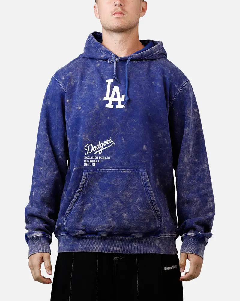 New Era Los Angeles Dodgers Sport Night Hoodie Official Team Color 1
