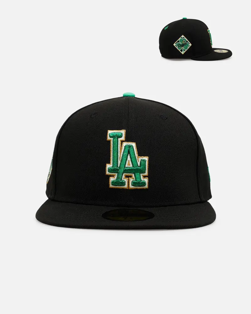 New Era Los Angeles Dodgers 'St. Patrick's Day' 59Fifty Fitted Black/Green 1