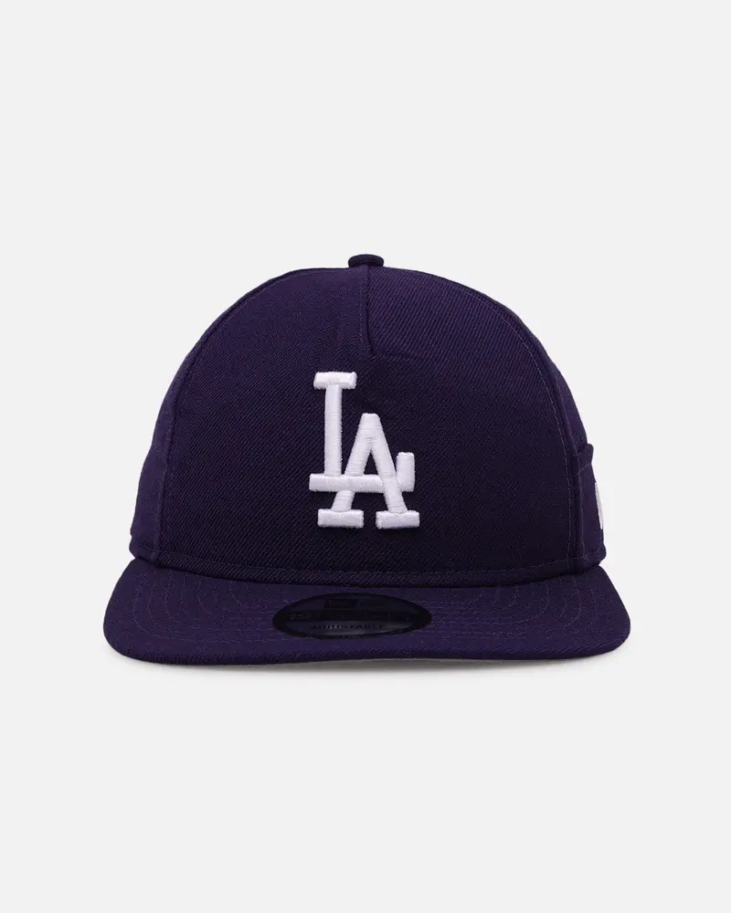 New Era Los Angeles Dodgers 'Stash Pocket' 19Twenty Snapback Purple 1