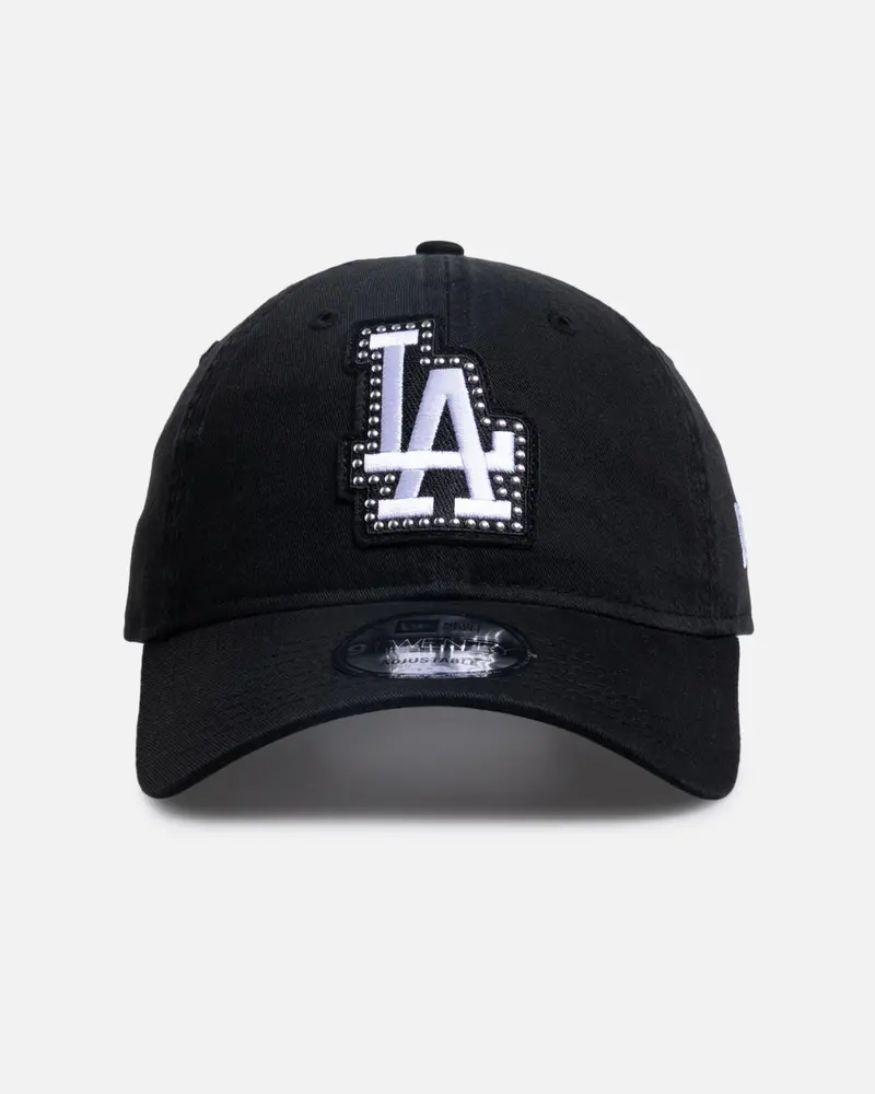 New Era Los Angeles Dodgers 'Studs' 9Twenty Strapback Black 1