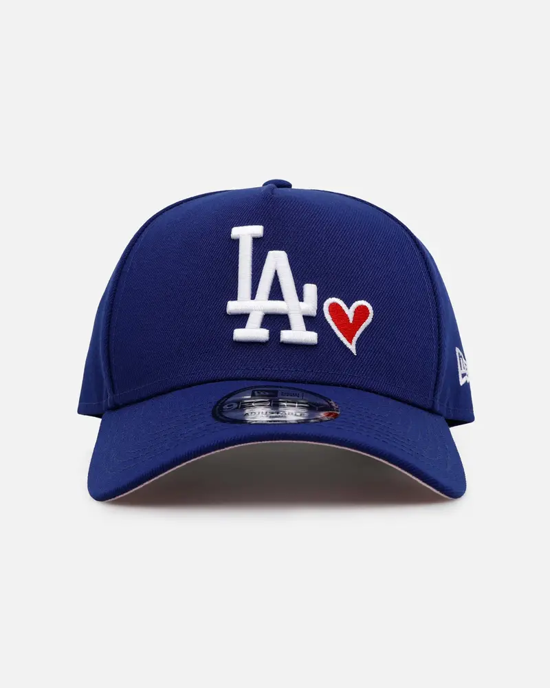 New Era Los Angeles Dodgers 'Team Color Hearts' 9Forty A-Frame Snapback Blue 1