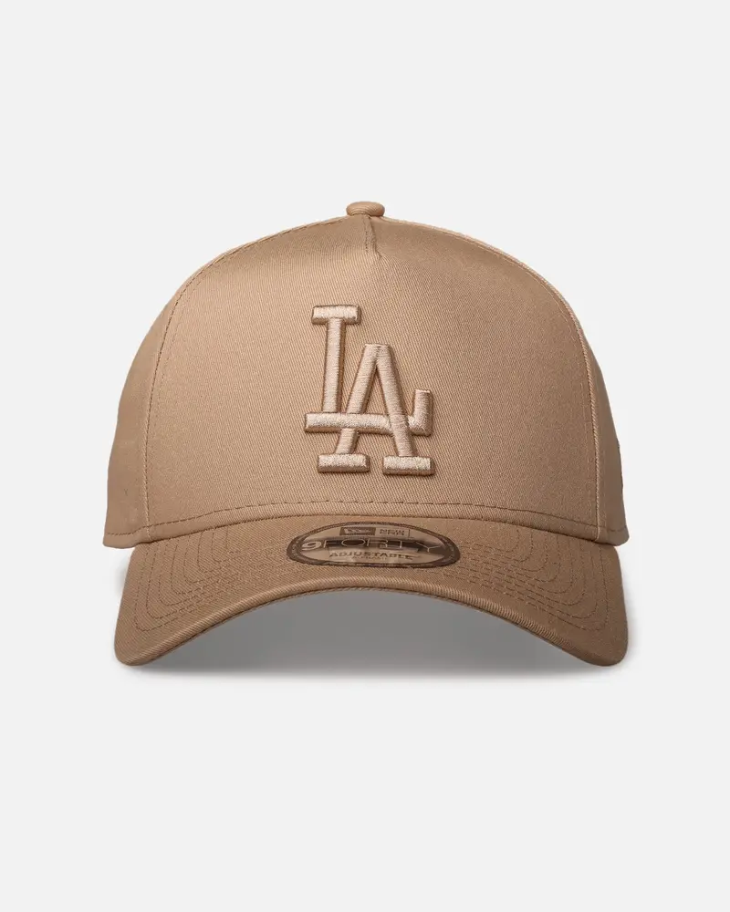 New Era Los Angeles Dodgers 'Tonal Camel' 9Forty A-Frame Snapback Camel 1