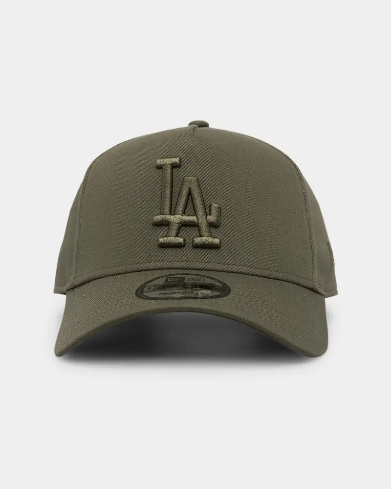 New Era Los Angeles Dodgers 'Tonal Olive' 9Forty A-Frame Snapback Olive 1