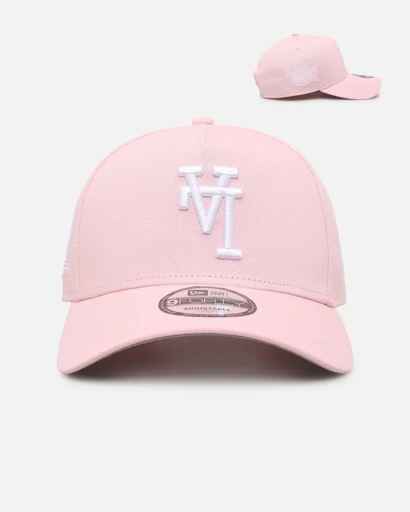 New Era Los Angeles Dodgers 'Upside Down La Polychromatic' 9Forty A-Frame Snapback Pink 1
