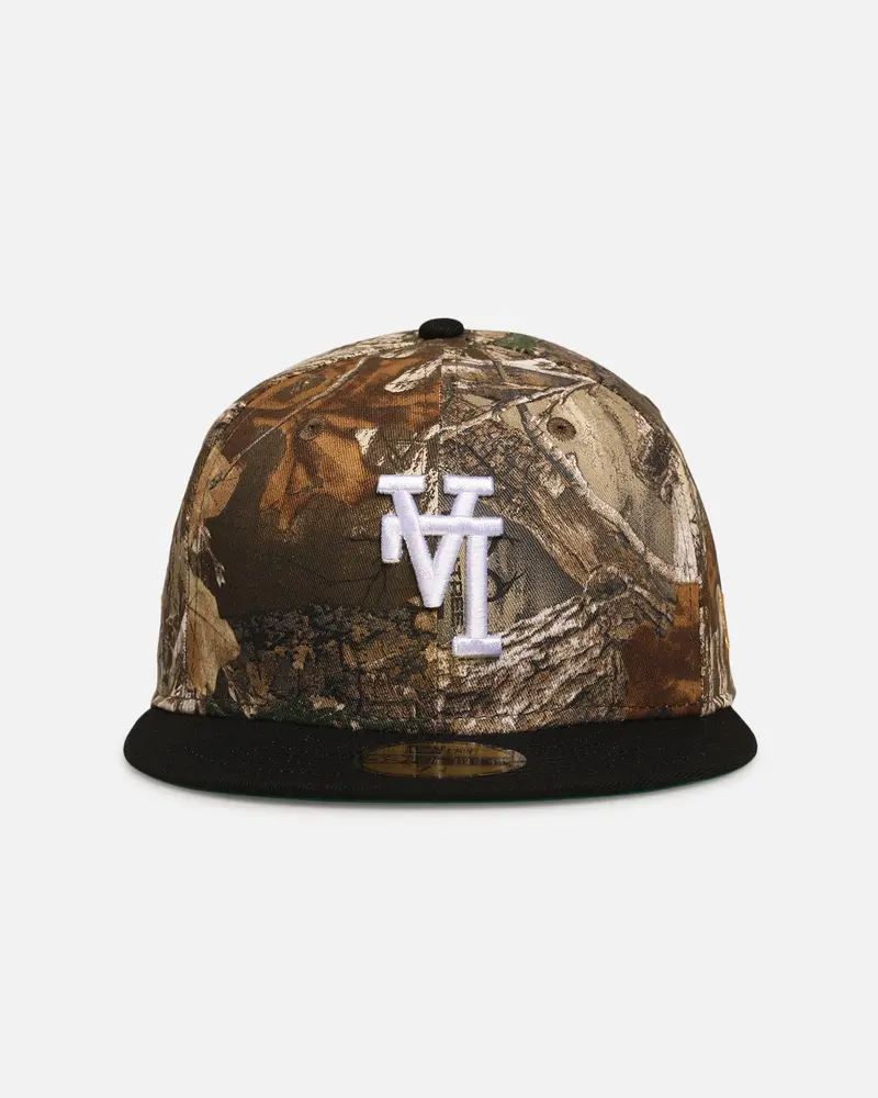 New Era Los Angeles Dodgers 'Upside Down Logo' 59Fifty Fitted Realtree Camo 1