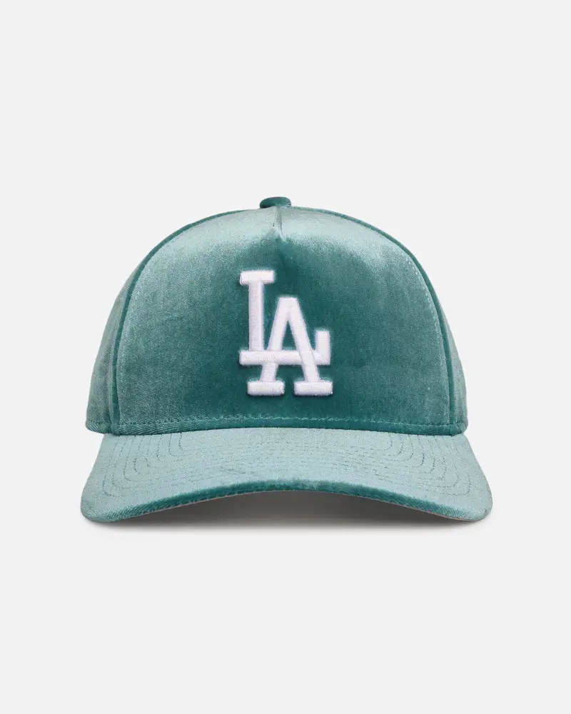 New Era Los Angeles Dodgers 'Velvet Dreams 2.0' 9Forty A-Frame Snapback Pine Green 1