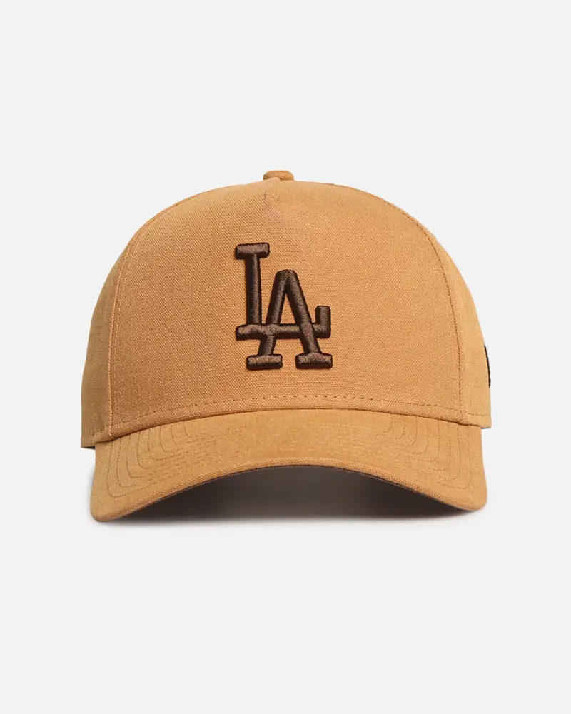 New Era Los Angeles Dodgers 'Washed Canvas' 9Forty A-Frame Snapback Bronze 1