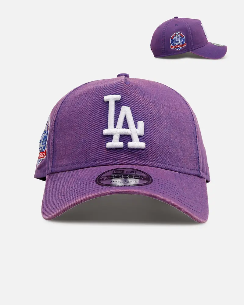 New Era Los Angeles Dodgers 'Washed Purple' 9Forty A-Frame Snapback Washed Purple 1