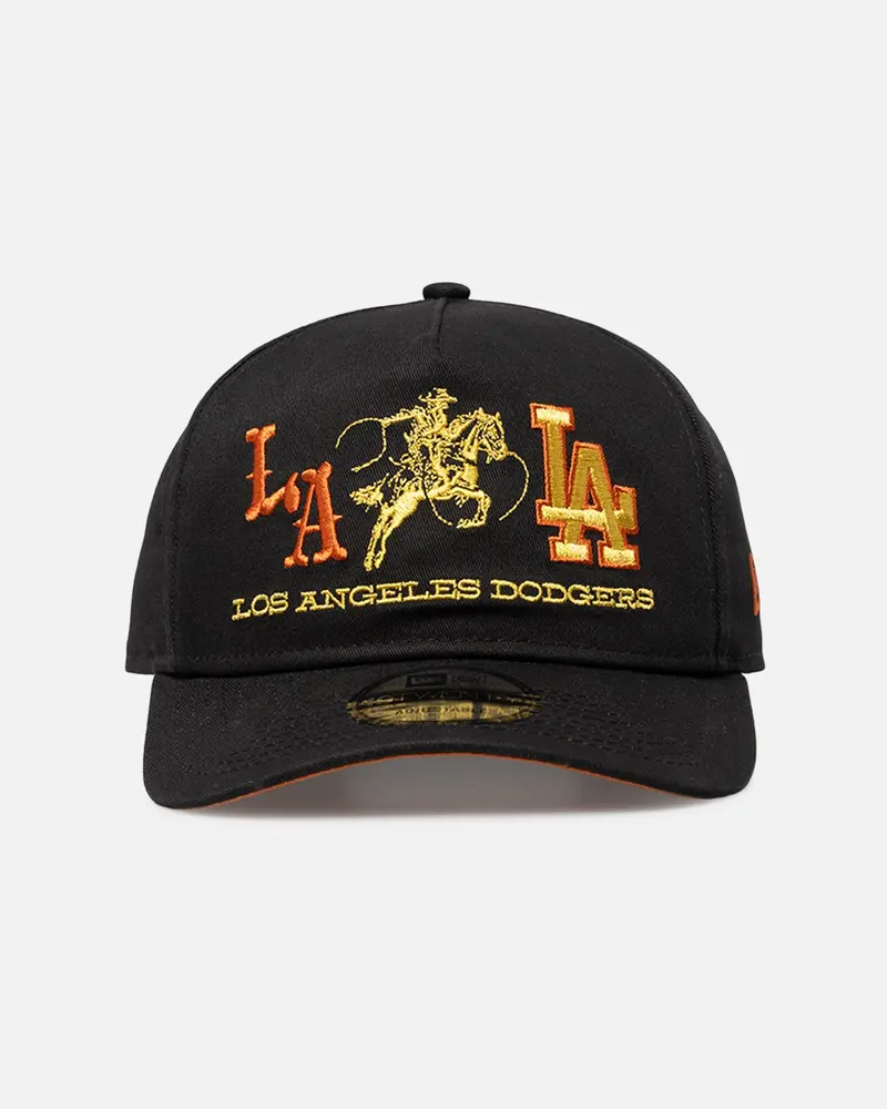 New Era Los Angeles Dodgers 'Western Rodeo' 19Twenty Snapback Black/Gold 1
