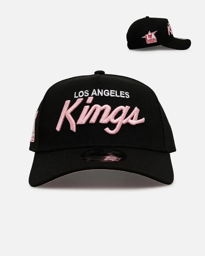 New Era Los Angeles Kings 'Black And Pink' 9Forty A-Frame Snapback Black/Pink 1