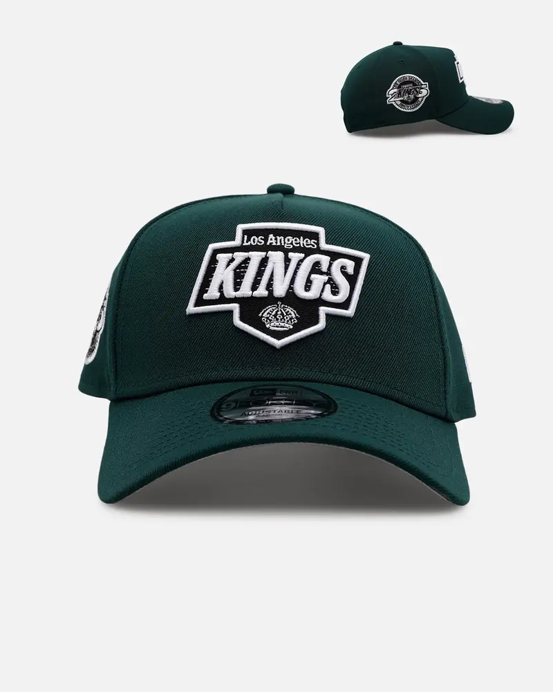 New Era Los Angeles Kings 'Evergreen' 9Forty A-Frame Snapback Dark Green 1