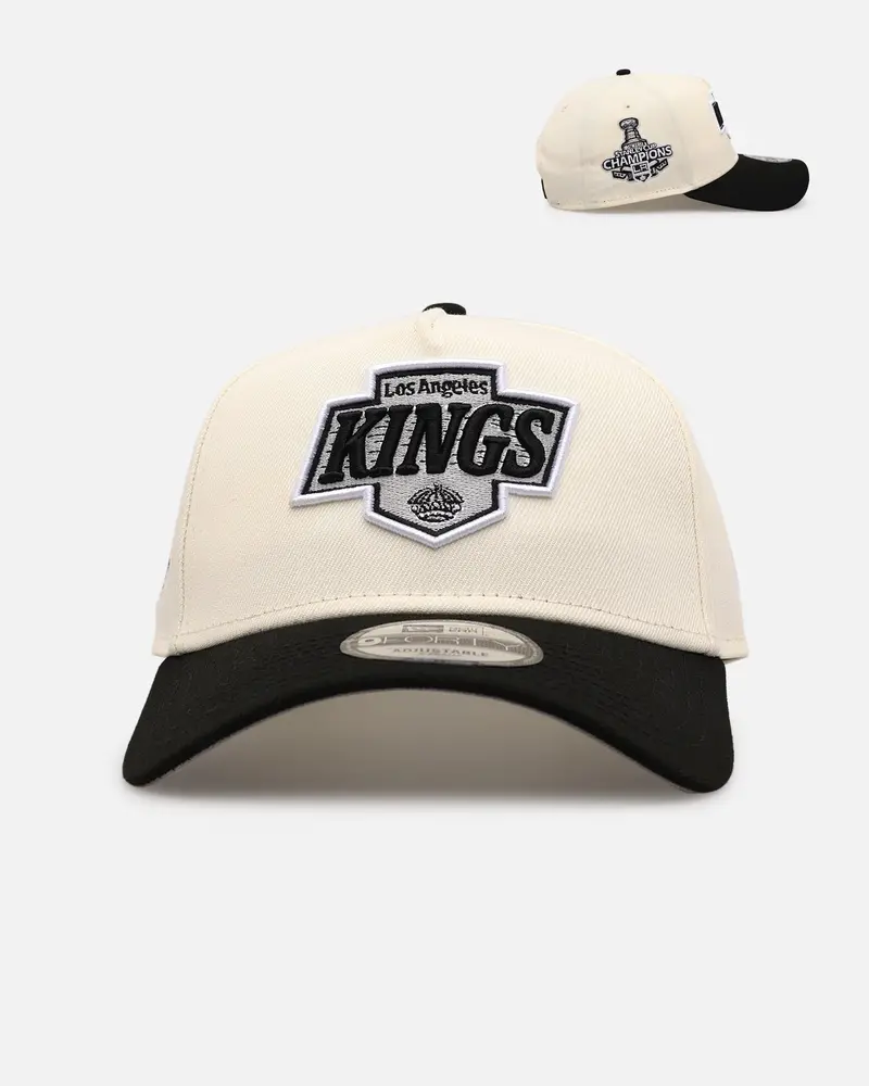 New Era Los Angeles Kings 'Team Color Visor' 9Forty A-Frame Snapback Chrome/Official Team Color 1