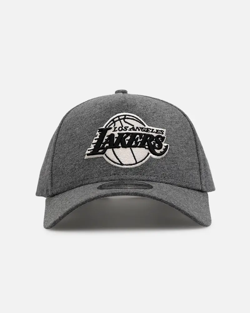 New Era Los Angeles Lakers 'Cozy 2.0' 9Forty A-Frame Strapback Black 1