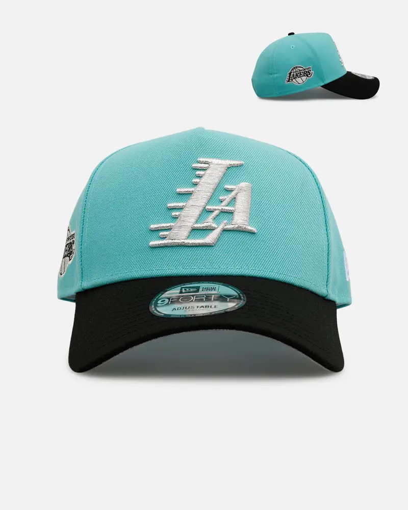 New Era Los Angeles Lakers 'Diamonds Are Forever' 9Forty A-Frame Snapback Mint 1