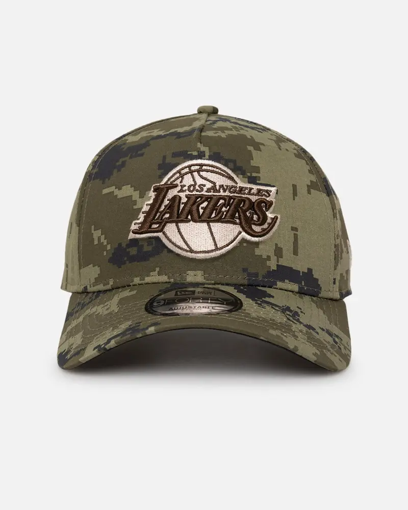 New Era Los Angeles Lakers 'Digi Camo' 9Forty A-Frame Snapback Digi Camo 1