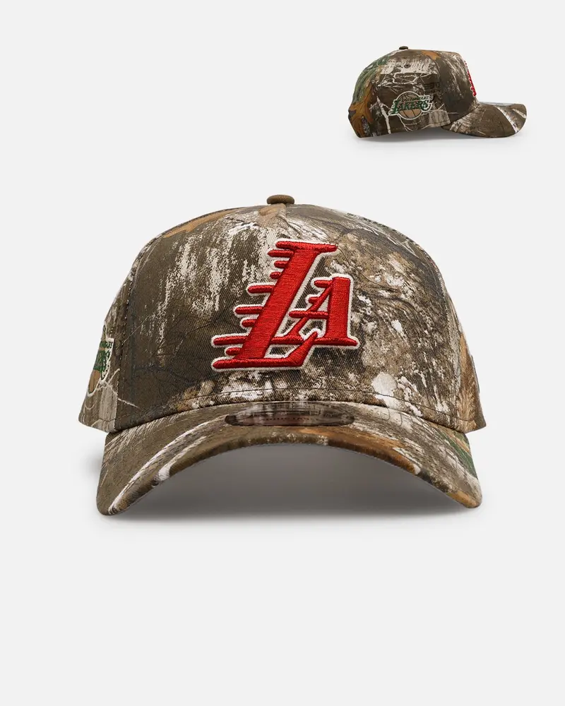 New Era Los Angeles Lakers 'Great Outdoors' 9Forty A-Frame Snapback Camo 1