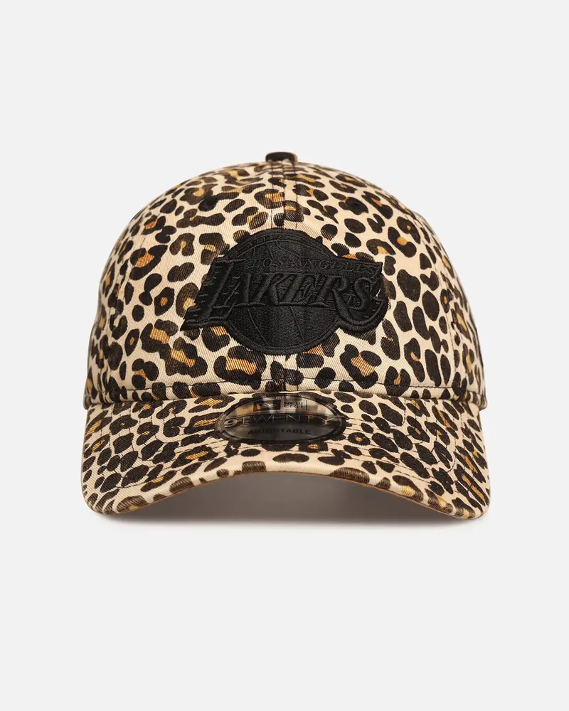 New Era Los Angeles Lakers 'Leopard Print' 9Twenty Strapback Leopard 1