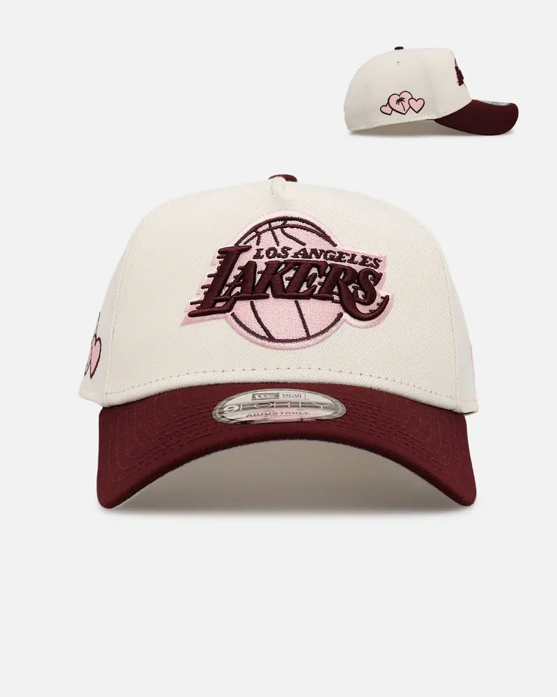 New Era Los Angeles Lakers 'Lover's Club 2.0' 9Forty A-Frame Snapback Chrome 1
