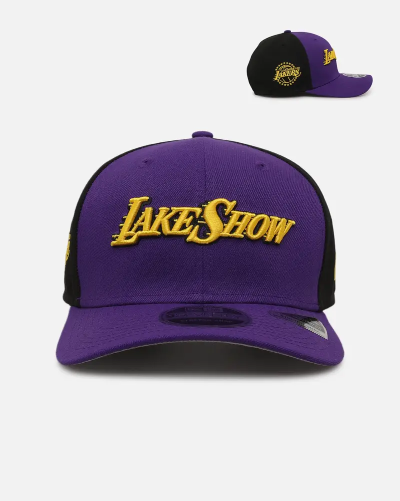 New Era Los Angeles Lakers 'Nba City Edition 2024' 9Seventy Snapback Purple 1