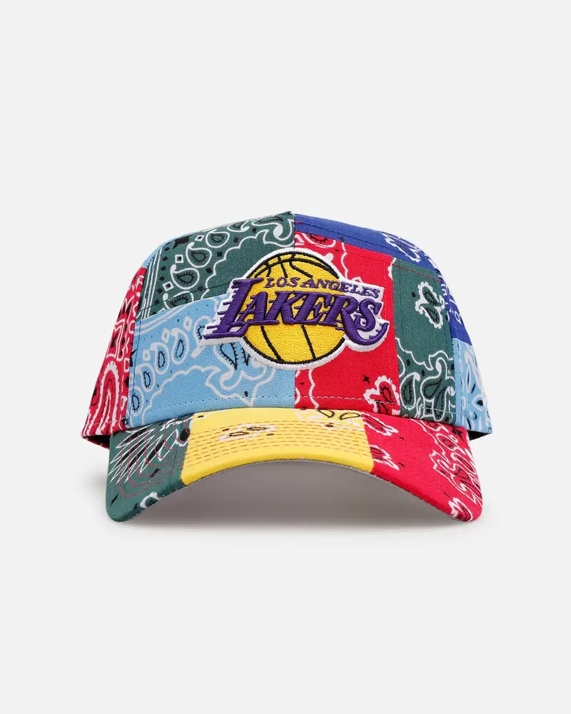 New Era Los Angeles Lakers 'Paisley Patchwork' 9Forty A-Frame Snapback Multi 1