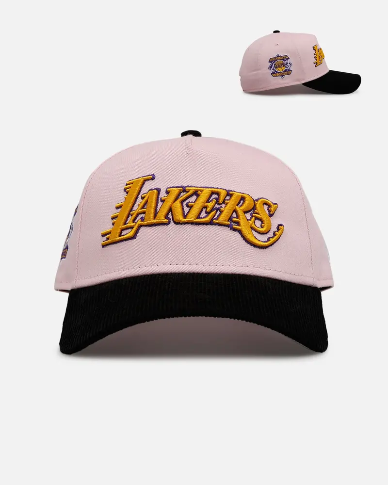 New Era Los Angeles Lakers 'Pink Crown' 9Forty A-Frame Snapback Pink 1