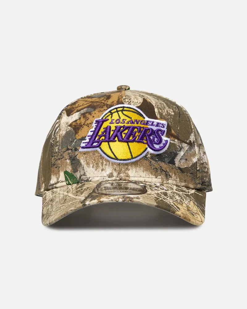 New Era Los Angeles Lakers 'Real Tree Camo' 9Forty A-Frame Snapback Real Tree Camo 1