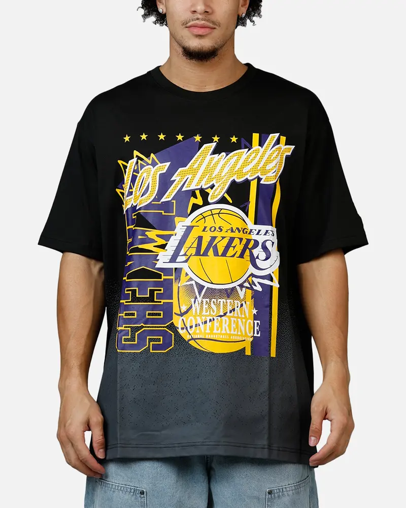 New Era Los Angeles Lakers Sport Class T-Shirt Black 1