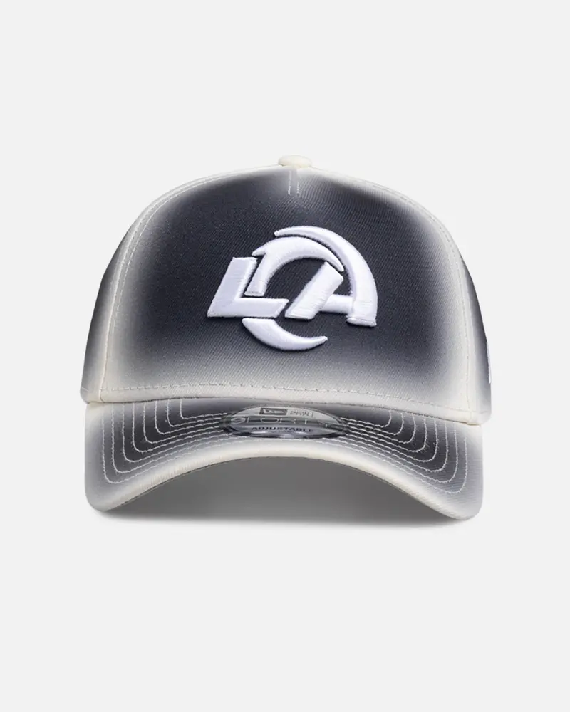 New Era Los Angeles Rams 'Gradient Edge Reverse' 9Forty A-Frame Snapback Black/White 1