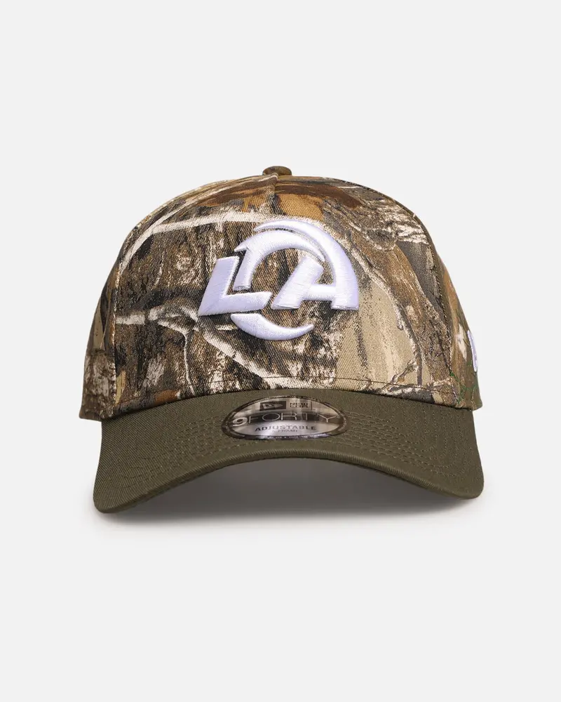 New Era Los Angeles Rams 'Nfl Season Kick Off' 9Forty A-Frame Snapback Realtree/Olive 1