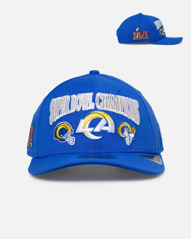 New Era Los Angeles Rams 'Super Bowl Champs' 9Seventy Stretch Snapback Official Team Colour 1