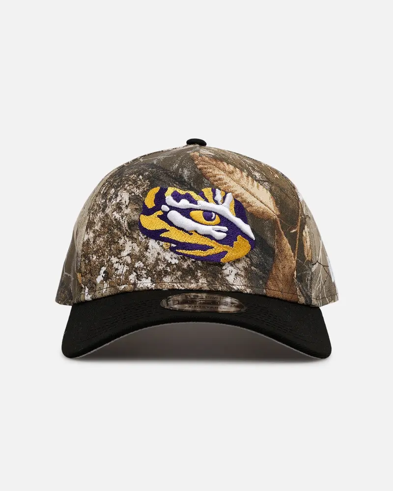 New Era Lsu Tigers 'Southeastern Conference' 9Forty A-Frame Snapback Realtree 1