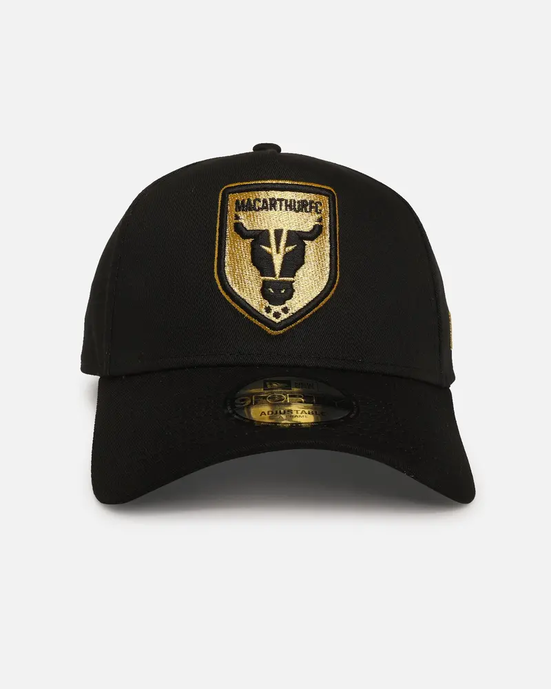 New Era Macarthur Fc 'A-League Exculsive' 9Forty A-Frame Snapback Black/Gold 1