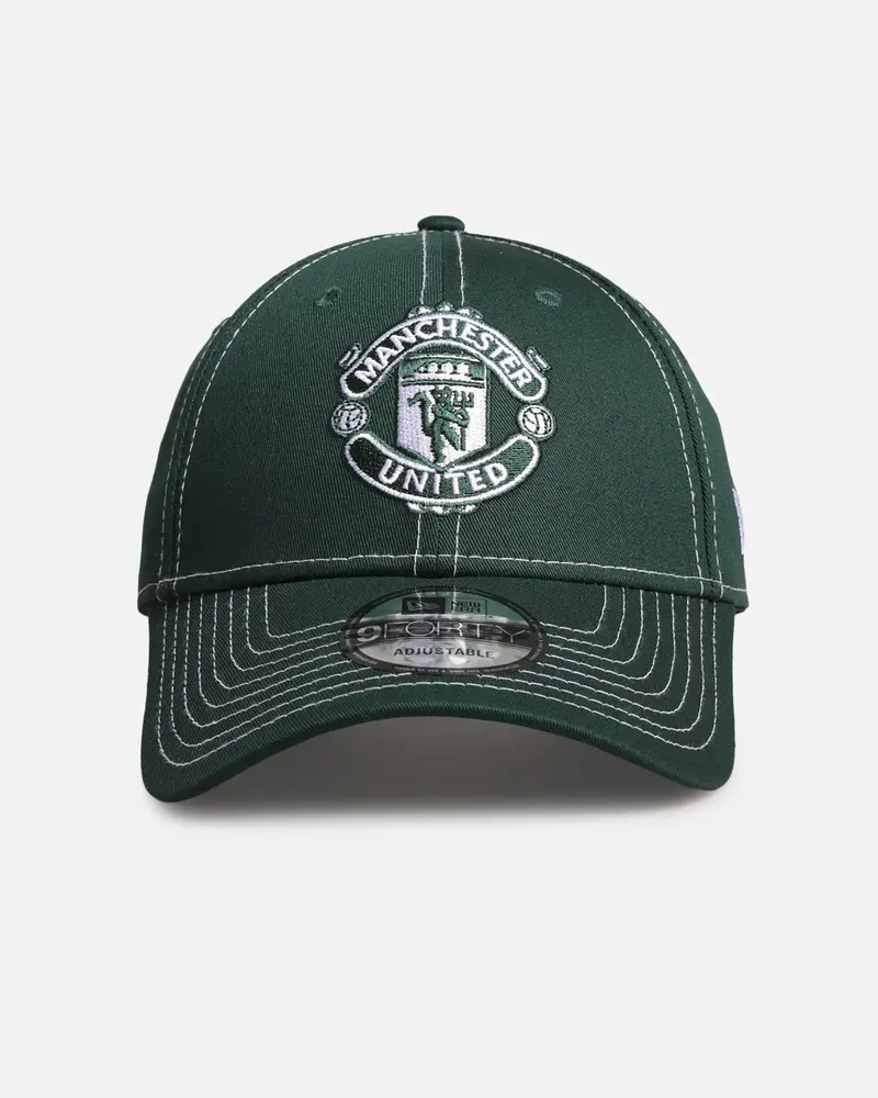 New Era Manchester United F.C. 9Forty Casual Strapback Dark Green 1