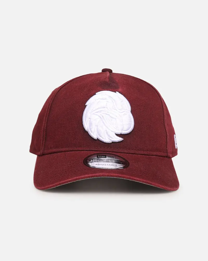 New Era Manly-Warringah Sea Eagles 'Nrl Washed Otc' 9Forty A-Frame Snapback Dark Purple 1