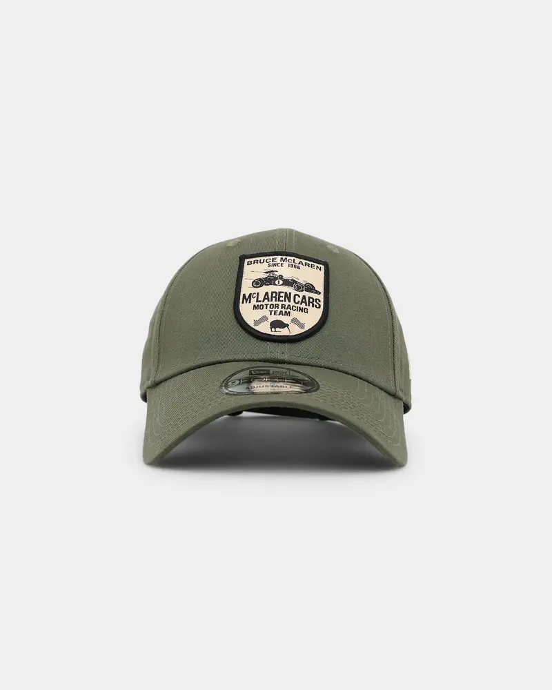 New Era Mclaren Heritage Patch 9Forty Strapback Green 1