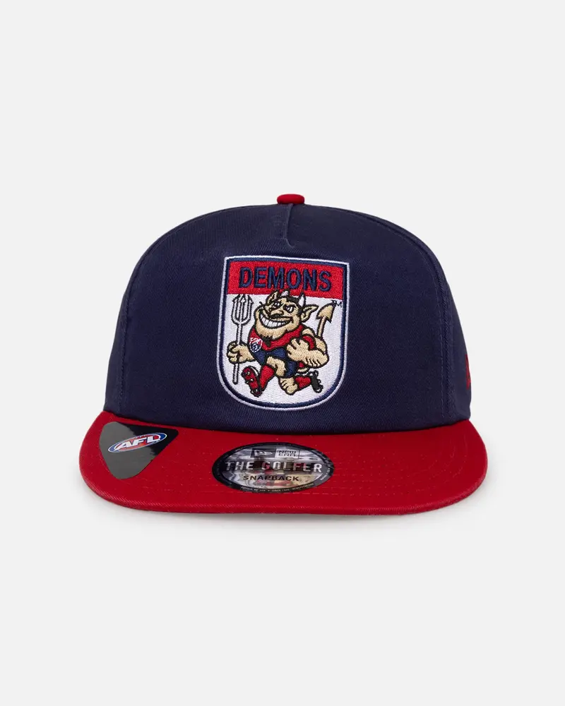New Era Melbourne Demons Official Team Golfer Snapback Otc 1