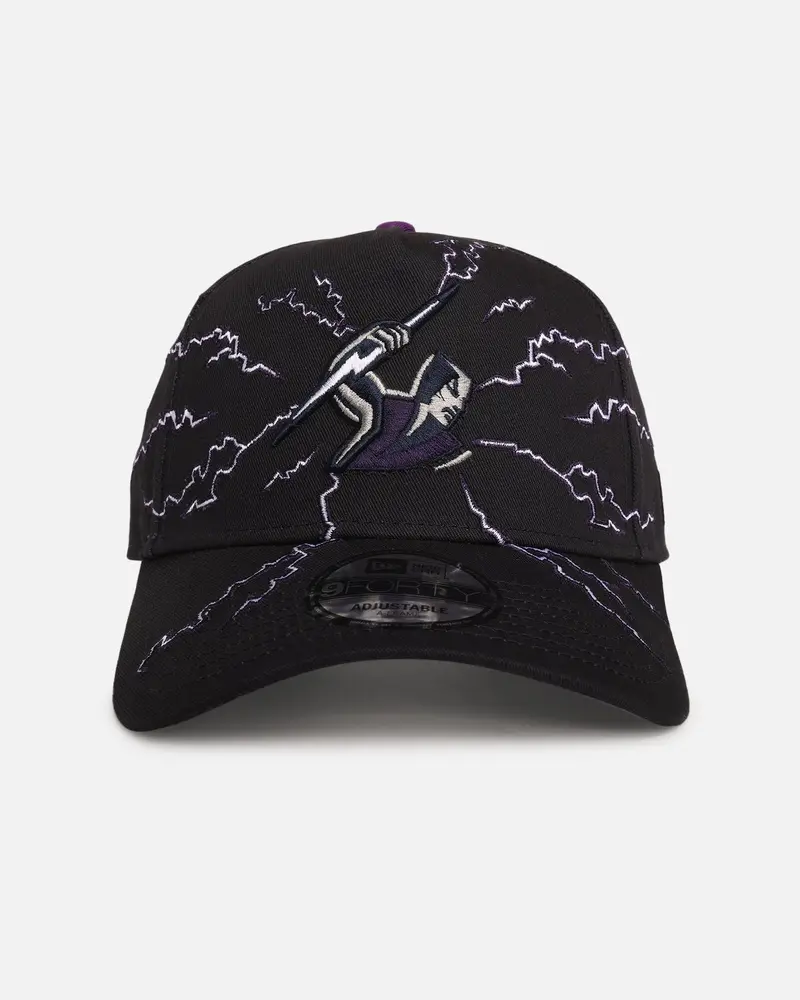 New Era Melbourne Storm 'Nrl Electric' 9Forty A-Frame Snapback Official Team Colour 1