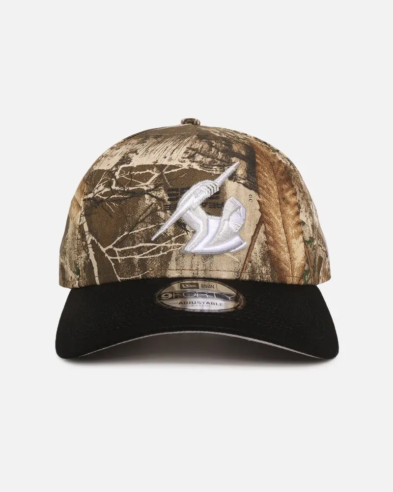 New Era Melbourne Storm 'Nrl Real Tree' 9Forty A-Frame Snapback Real Tree Camo 1