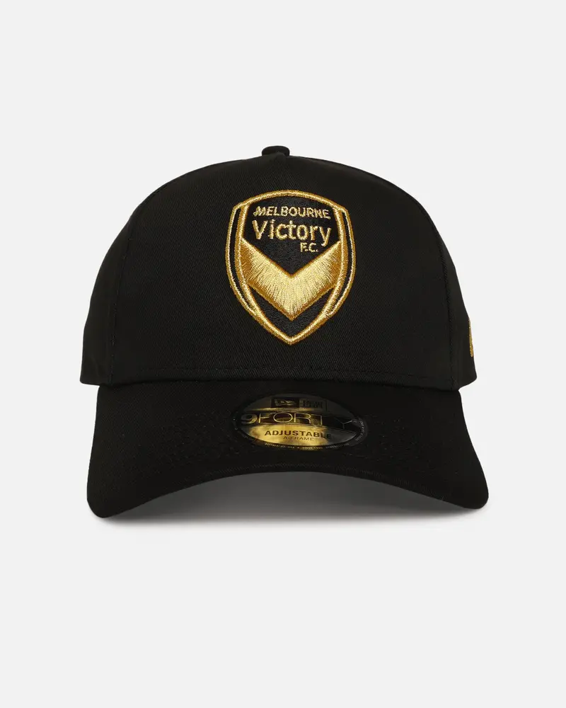 New Era Melbourne Victory Fc 'A-League Exculsive' 9Forty A-Frame Snapback Black/Gold 1