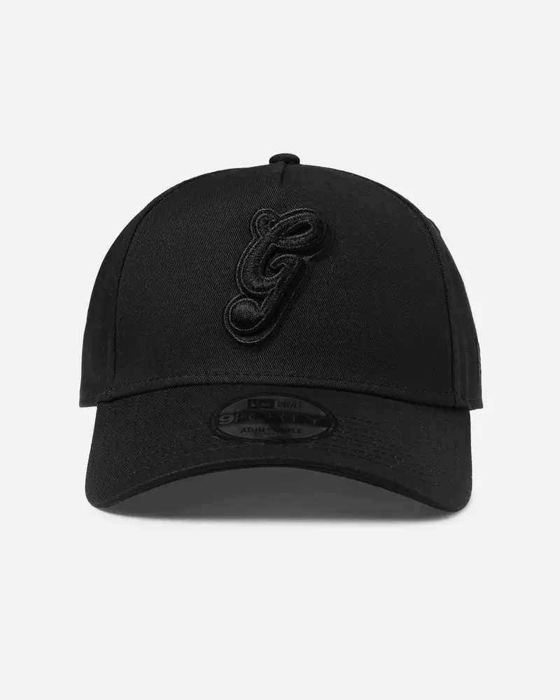 New Era Memphis Grizzlies 'Nba Black On Black' 9Forty A-Frame Snapback Black 1