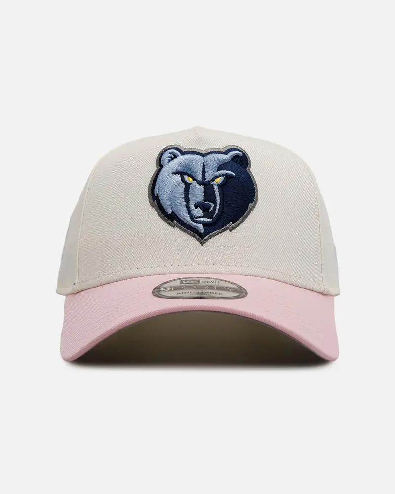 New Era Memphis Grizzlies 'Pink Lemonade' 9Forty A-Frame Snapback Pink/Yellow 1