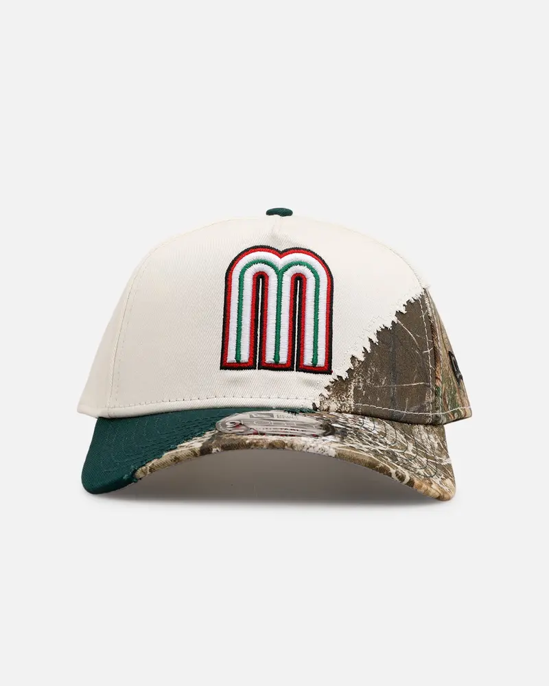 New Era Mexico National Baseball Team 'Camo Tear Away' 9Forty A-Frame Snapback Camo/Official Team Color 1