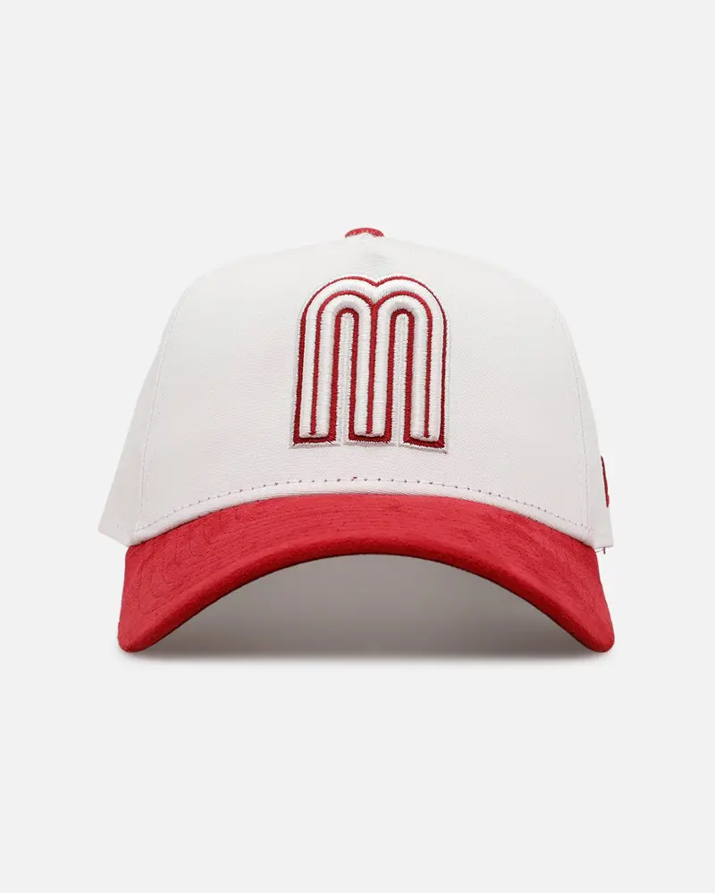 New Era Mexico National Baseball Team 'Cardinal Suede' 9Forty A-Frame Snapback Cardinal 1