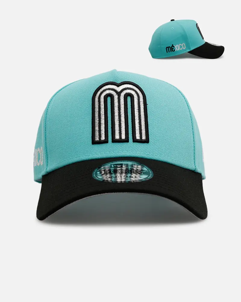 New Era Mexico National Baseball Team 'Diamonds Are Forever' 9Forty A-Frame Snapback Mint 1