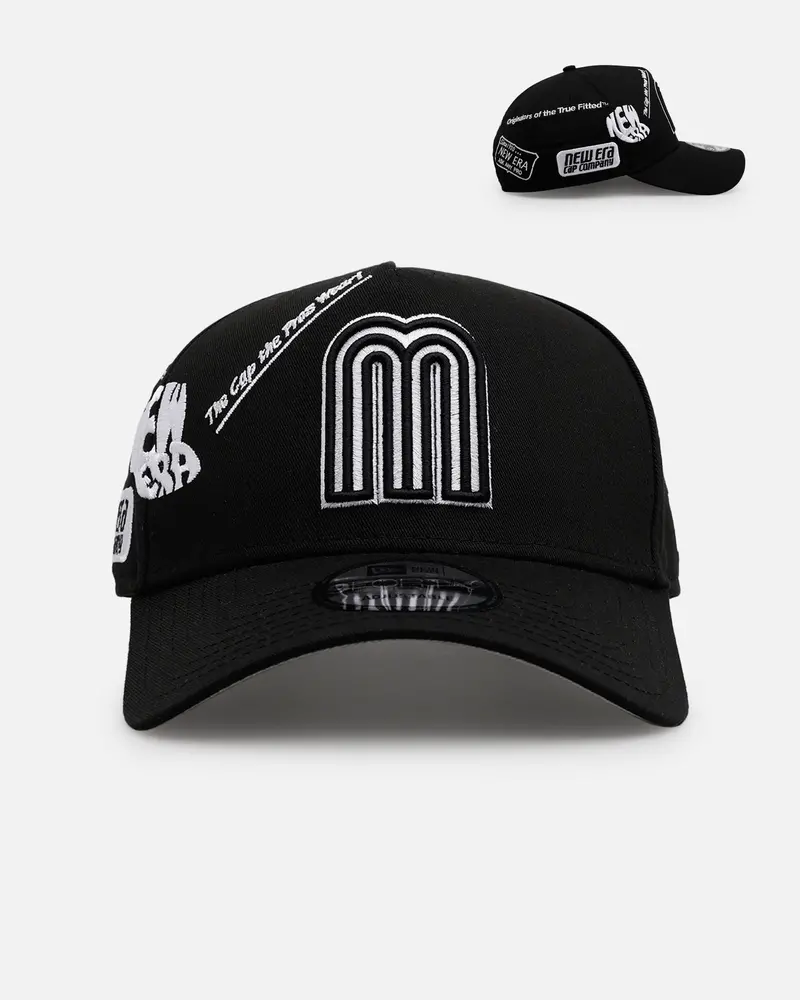 New Era Mexico National Baseball Team 'Mexico Spring Delivery' 9Forty A-Frame Snapback Black/White 1